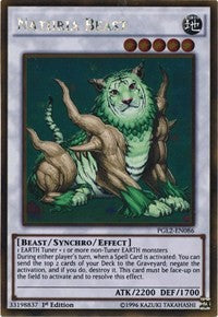 Naturia Beast [PGL2-EN086] Gold Rare | Exor Games Bridgewater