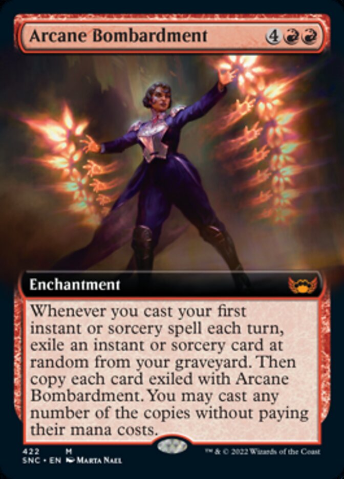 Arcane Bombardment (Extended Art) [Streets of New Capenna] | Exor Games Bridgewater