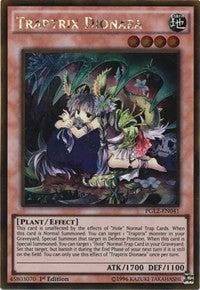 Traptrix Dionaea [PGL2-EN041] Gold Rare | Exor Games Bridgewater