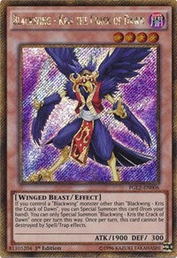 Blackwing - Kris the Crack of Dawn [PGL2-EN006] Gold Secret Rare | Exor Games Bridgewater