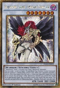 Blackwing Tamer - Obsidian Hawk Joe [PGL2-EN012] Gold Secret Rare | Exor Games Bridgewater