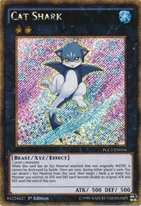 Cat Shark [PGL2-EN016] Gold Secret Rare | Exor Games Bridgewater