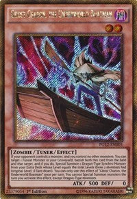 Ghost Charon, the Underworld Boatman [PGL2-EN005] Gold Secret Rare | Exor Games Bridgewater