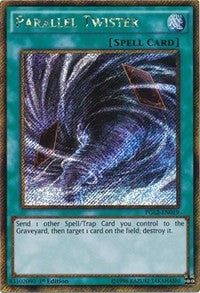 Parallel Twister [PGL2-EN019] Gold Secret Rare | Exor Games Bridgewater