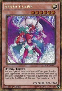 Santa Claws [PGL2-EN021] Gold Secret Rare | Exor Games Bridgewater