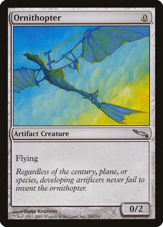 Ornithopter [Mirrodin] | Exor Games Bridgewater