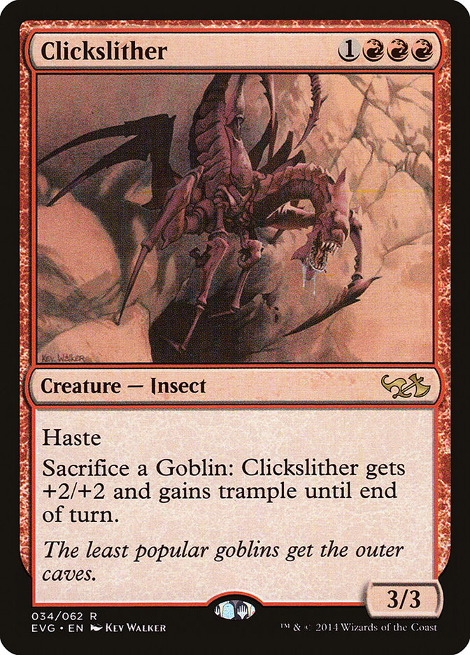 Clickslither (Elves vs. Goblins) [Duel Decks Anthology] | Exor Games Bridgewater