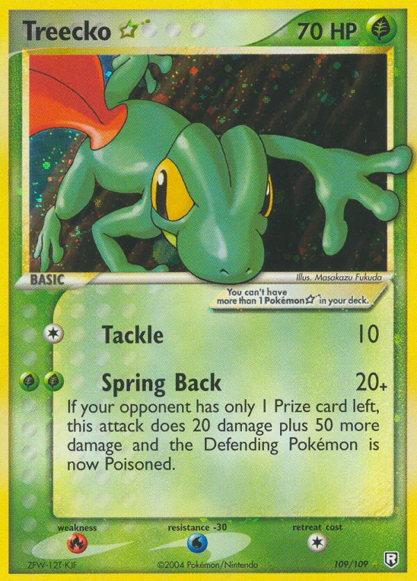 Treecko Star (109/109) [EX: Team Rocket Returns] | Exor Games Bridgewater