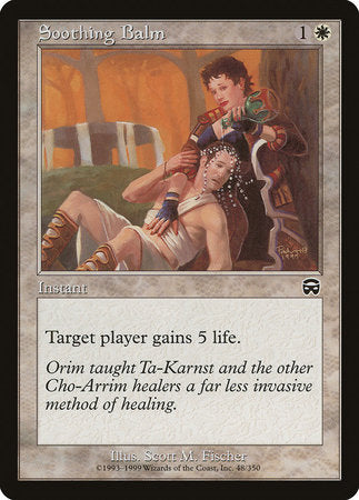 Soothing Balm [Mercadian Masques] | Exor Games Bridgewater