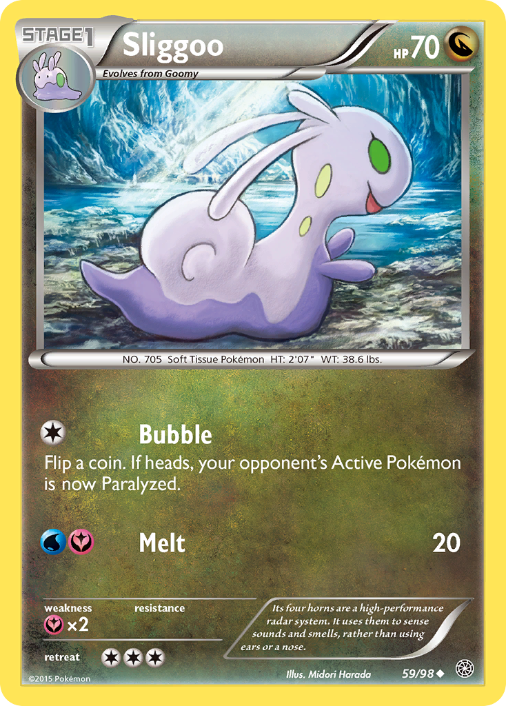 Sliggoo (59/98) [XY: Ancient Origins] | Exor Games Bridgewater