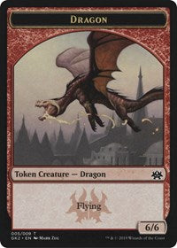 Dragon // Goblin Token [Ravnica Allegiance: Guild Kits] | Exor Games Bridgewater
