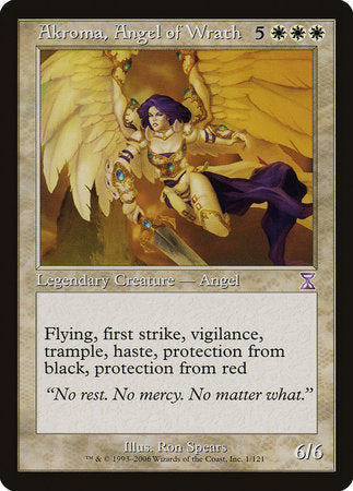 Akroma, Angel of Wrath [Time Spiral Timeshifted] | Exor Games Bridgewater