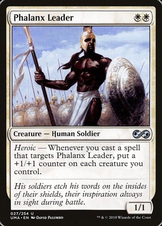 Phalanx Leader [Ultimate Masters] | Exor Games Bridgewater