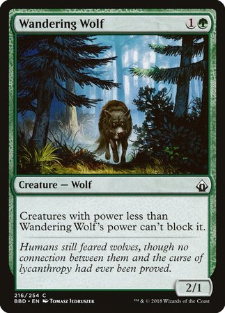 Wandering Wolf [Battlebond] | Exor Games Bridgewater