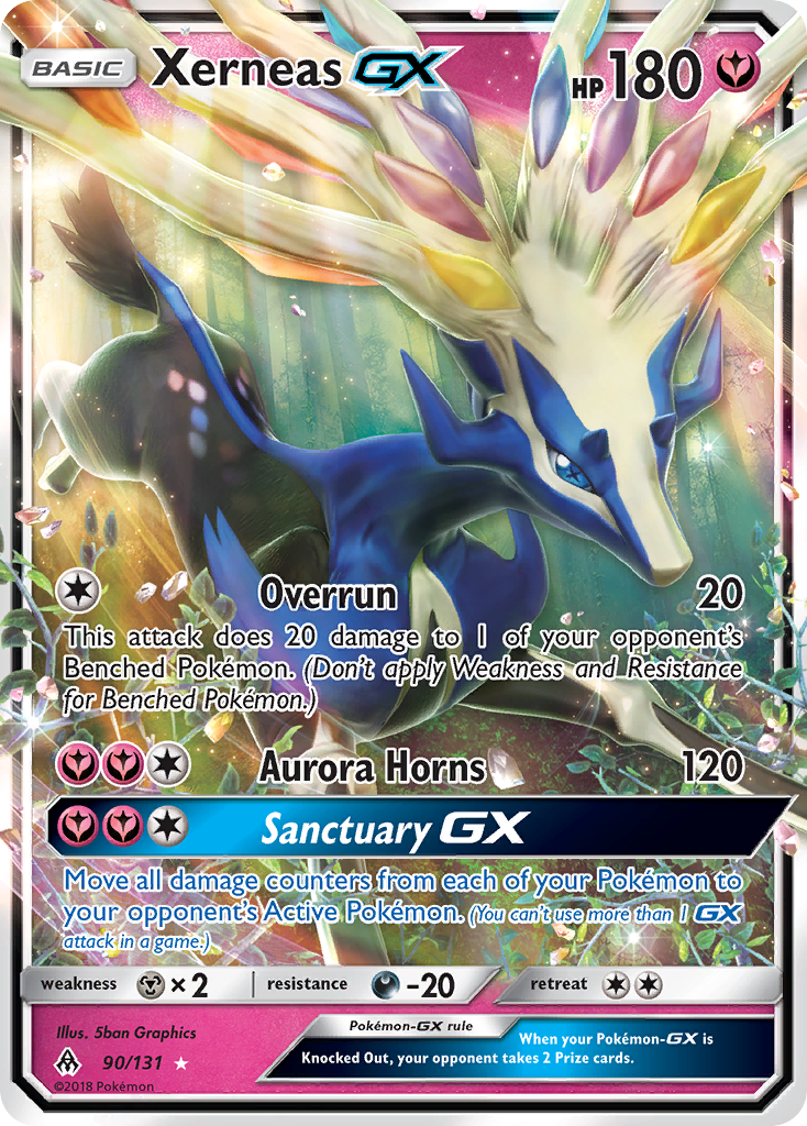 Xerneas GX (90/131) [Sun & Moon: Forbidden Light] | Exor Games Bridgewater