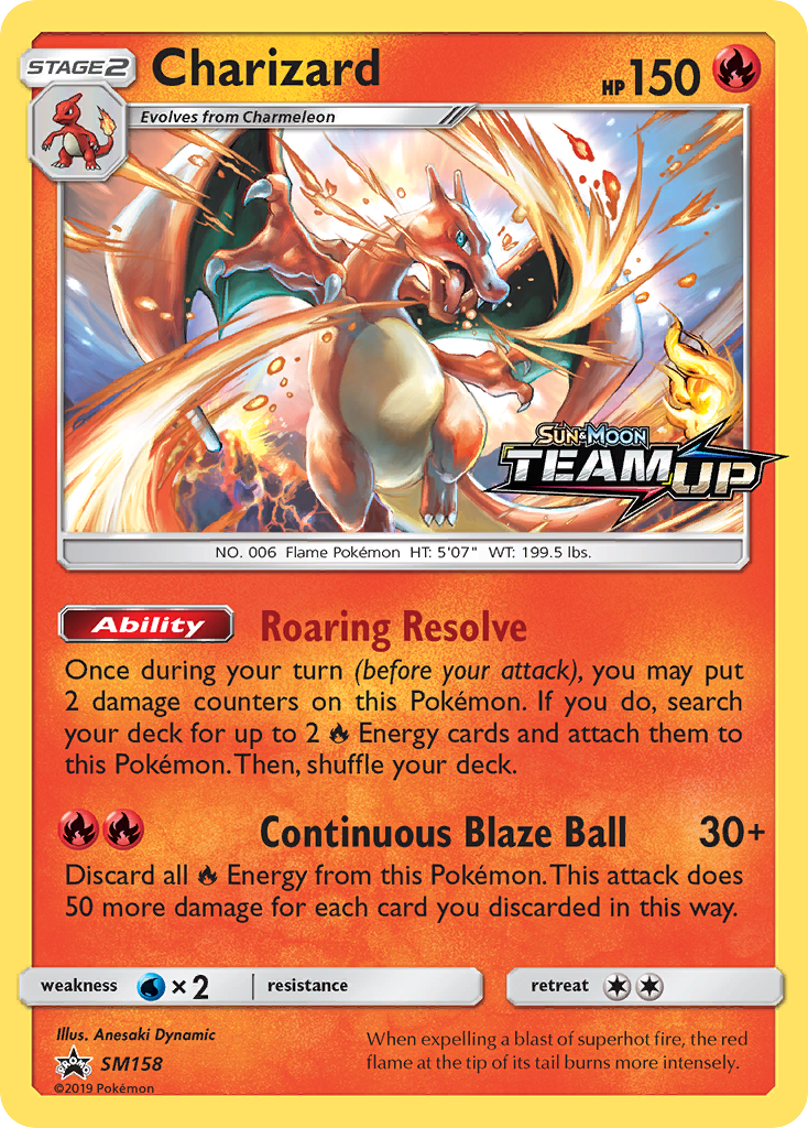 Charizard (SM158) [Sun & Moon: Black Star Promos] | Exor Games Bridgewater