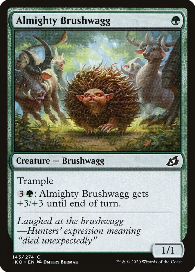 Almighty Brushwagg [Ikoria: Lair of Behemoths] | Exor Games Bridgewater