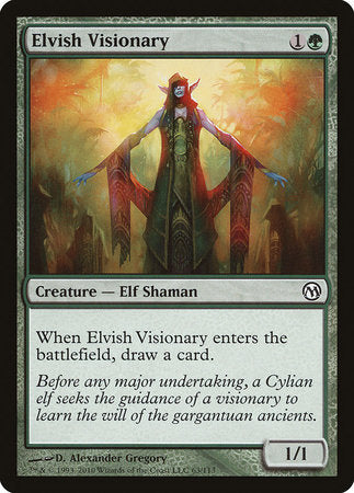 Elvish Visionary [Duels of the Planeswalkers] | Exor Games Bridgewater