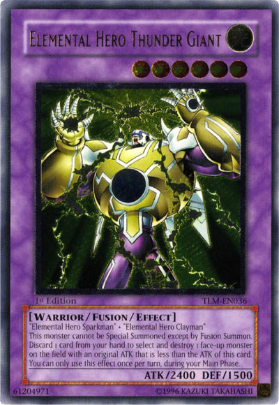 Elemental Hero Thunder Giant [TLM-EN036] Ultimate Rare | Exor Games Bridgewater