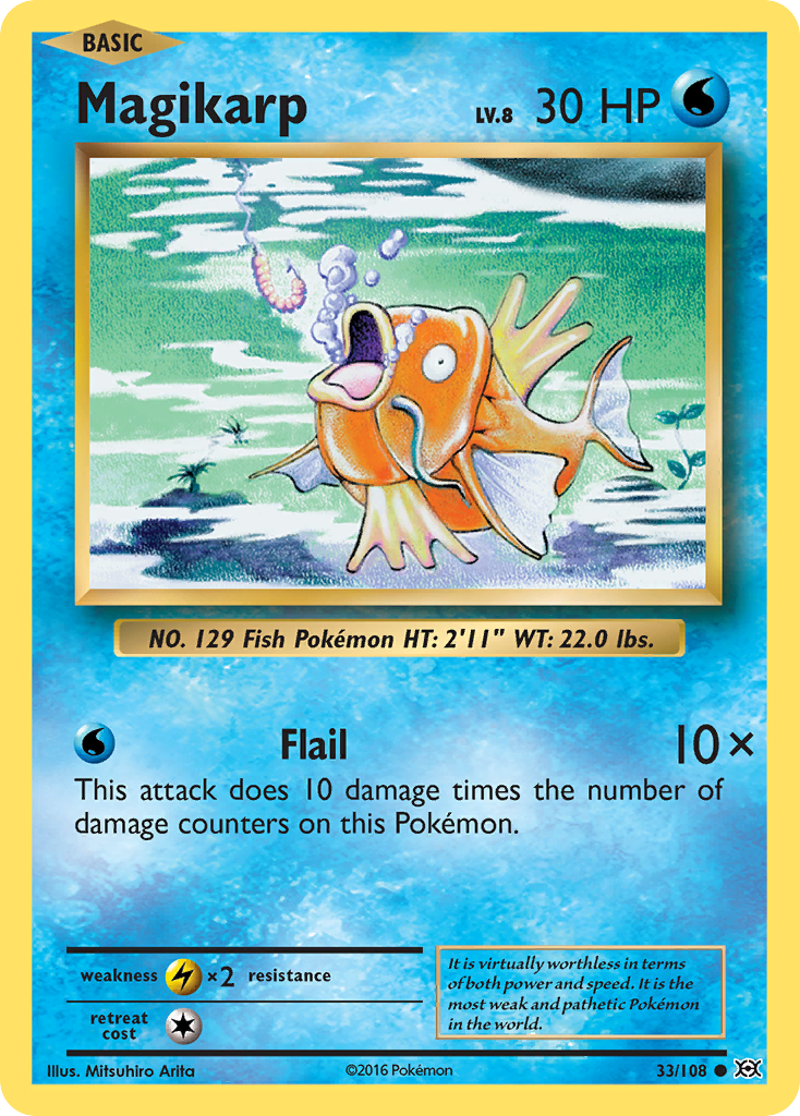 Magikarp (33/108) [XY: Evolutions] | Exor Games Bridgewater