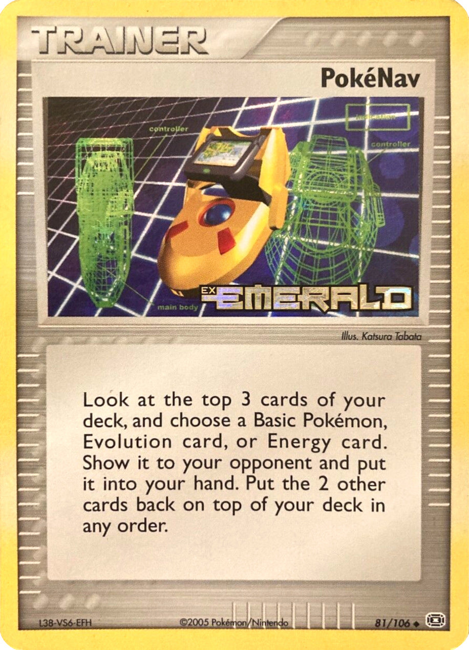 PokeNav (81/106) (Stamped) [EX: Emerald] | Exor Games Bridgewater