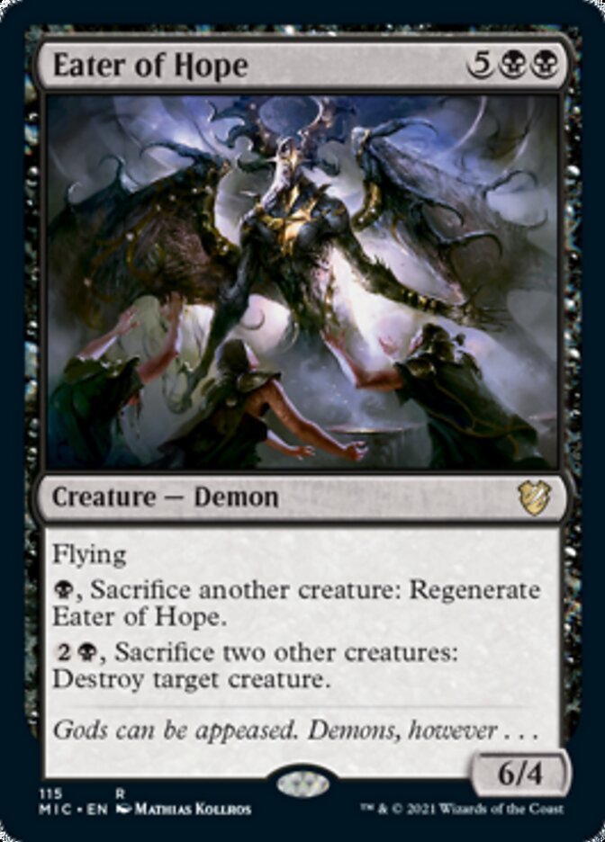 Eater of Hope [Innistrad: Midnight Hunt Commander] | Exor Games Bridgewater