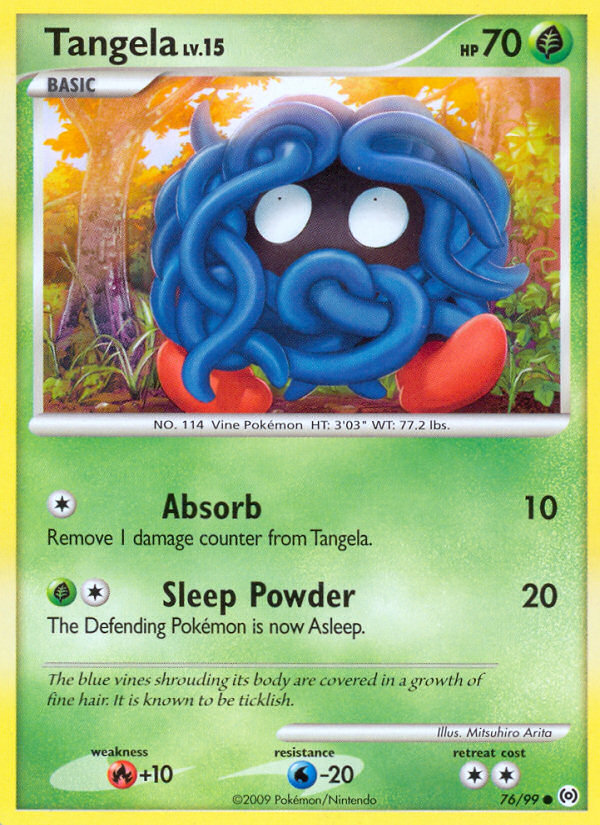 Tangela (76/99) [Platinum: Arceus] | Exor Games Bridgewater
