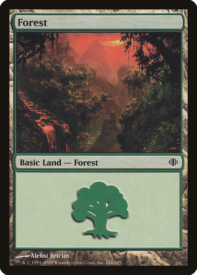 Forest (246) [Shards of Alara] | Exor Games Bridgewater