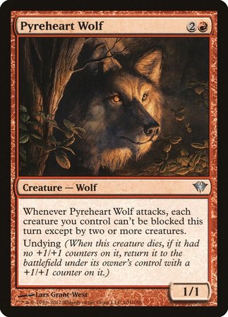 Pyreheart Wolf [Dark Ascension] | Exor Games Bridgewater