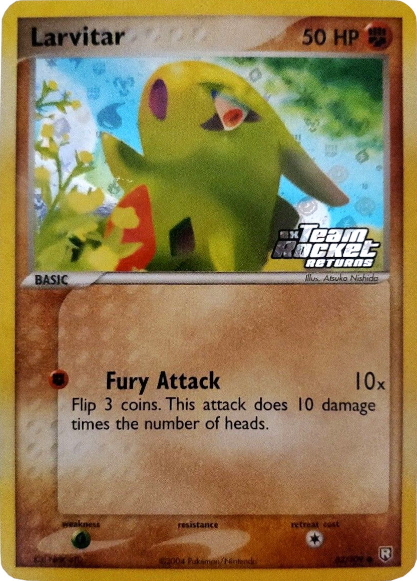 Larvitar (62/109) (Stamped) [EX: Team Rocket Returns] | Exor Games Bridgewater