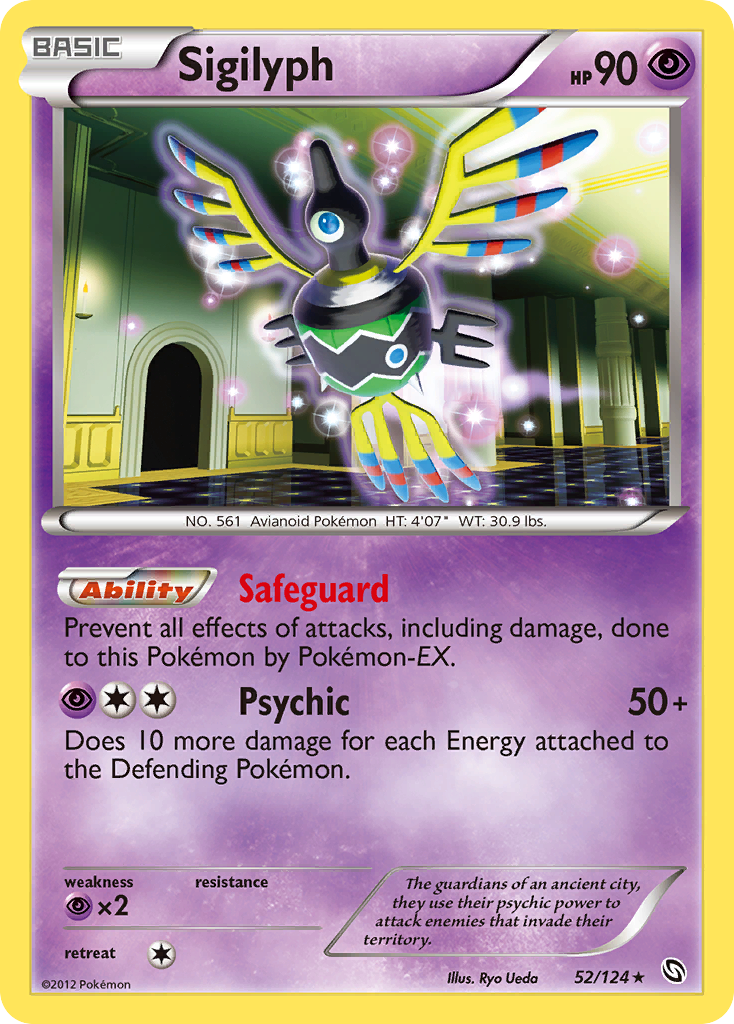 Sigilyph (52/124) [Black & White: Dragons Exalted] | Exor Games Bridgewater