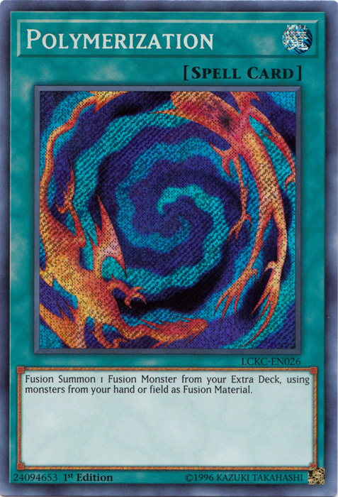 Polymerization [LCKC-EN026] Secret Rare | Exor Games Bridgewater