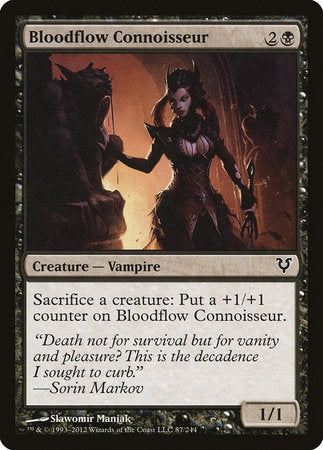 Bloodflow Connoisseur [Avacyn Restored] | Exor Games Bridgewater