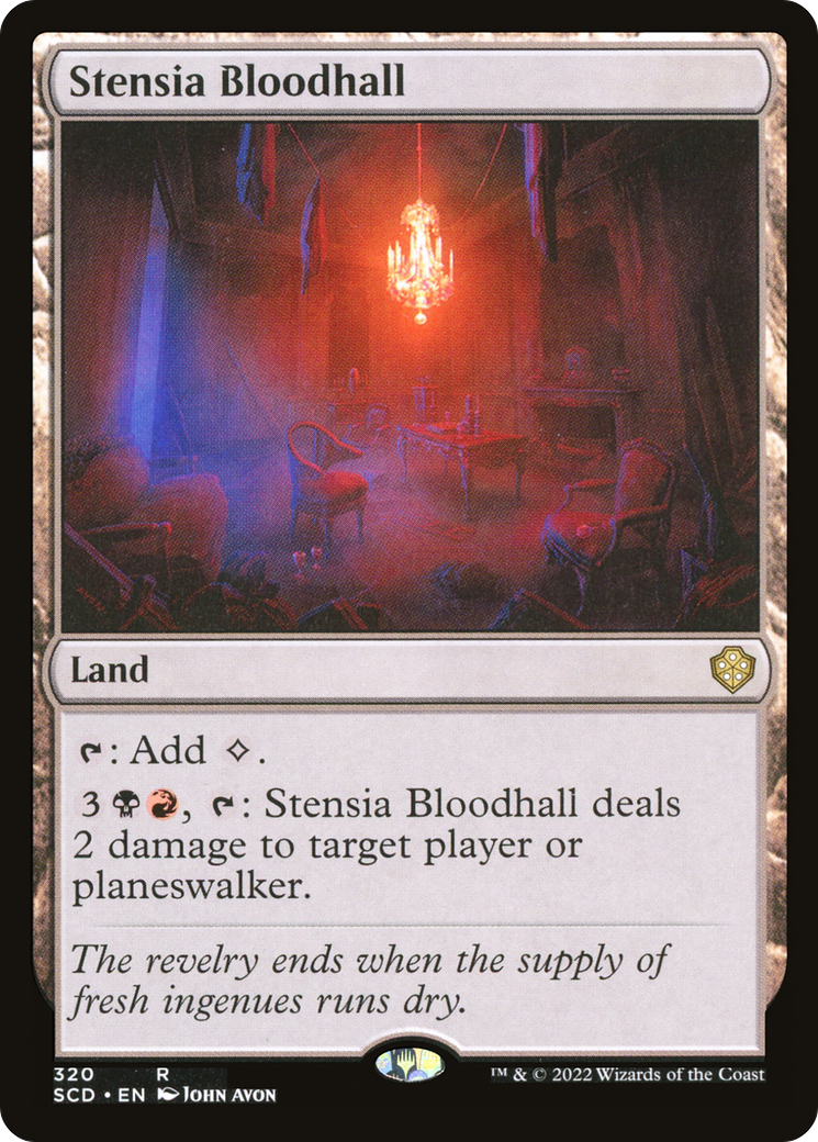 Stensia Bloodhall [Starter Commander Decks] | Exor Games Bridgewater