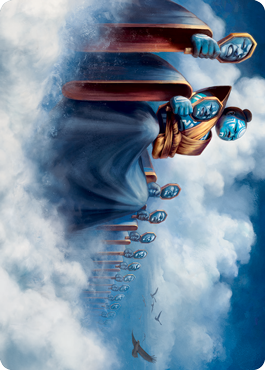 Myojin of Cryptic Dreams Art Card [Kamigawa: Neon Dynasty Art Series] | Exor Games Bridgewater