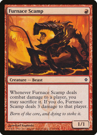 Furnace Scamp [New Phyrexia] | Exor Games Bridgewater