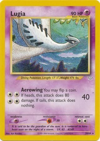 Lugia (20/64) [Neo Revelation Unlimited] | Exor Games Bridgewater