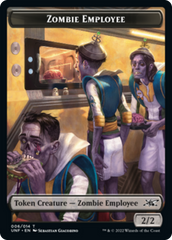 Zombie Employee // Balloon Double-sided Token [Unfinity Tokens] | Exor Games Bridgewater