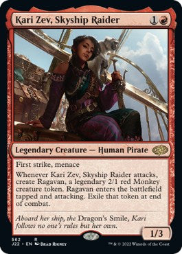 Kari Zev, Skyship Raider [Jumpstart 2022] | Exor Games Bridgewater