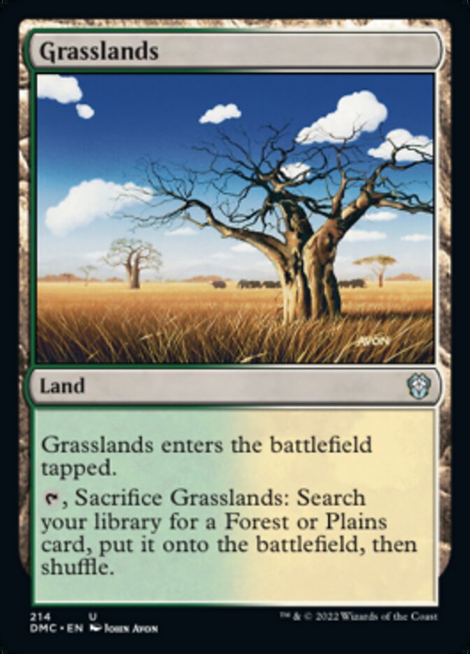 Grasslands [Dominaria United Commander] | Exor Games Bridgewater