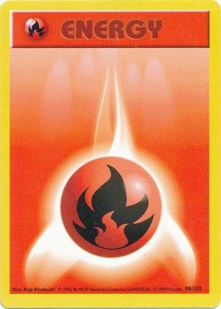 Fire Energy (98/102) [Base Set Shadowless Unlimited] | Exor Games Bridgewater