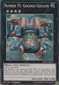 Number 55: Gogogo Goliath [WSUP-EN007] Super Rare | Exor Games Bridgewater