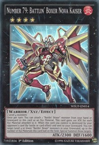 Number 79: Battlin' Boxer Nova Kaiser [WSUP-EN014] Super Rare | Exor Games Bridgewater