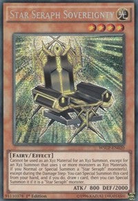 Star Seraph Sovereignty [WSUP-EN020] Prismatic Secret Rare | Exor Games Bridgewater