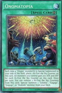 Onomatopia [WSUP-EN024] Prismatic Secret Rare | Exor Games Bridgewater