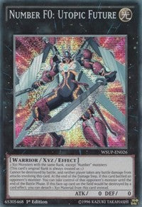 Number F0: Utopic Future [WSUP-EN026] Prismatic Secret Rare | Exor Games Bridgewater