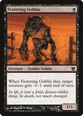 Festering Goblin [Modern Masters] | Exor Games Bridgewater