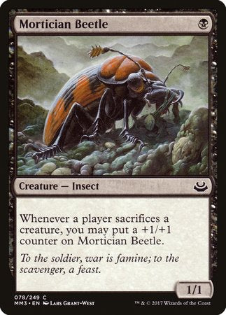 Mortician Beetle [Modern Masters 2017] | Exor Games Bridgewater