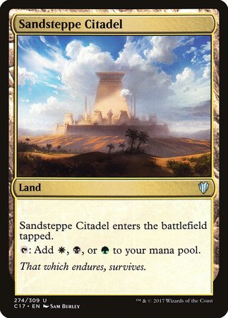 Sandsteppe Citadel [Commander 2017] | Exor Games Bridgewater