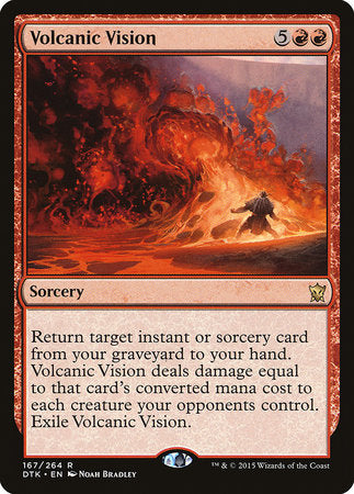 Volcanic Vision [Dragons of Tarkir] | Exor Games Bridgewater